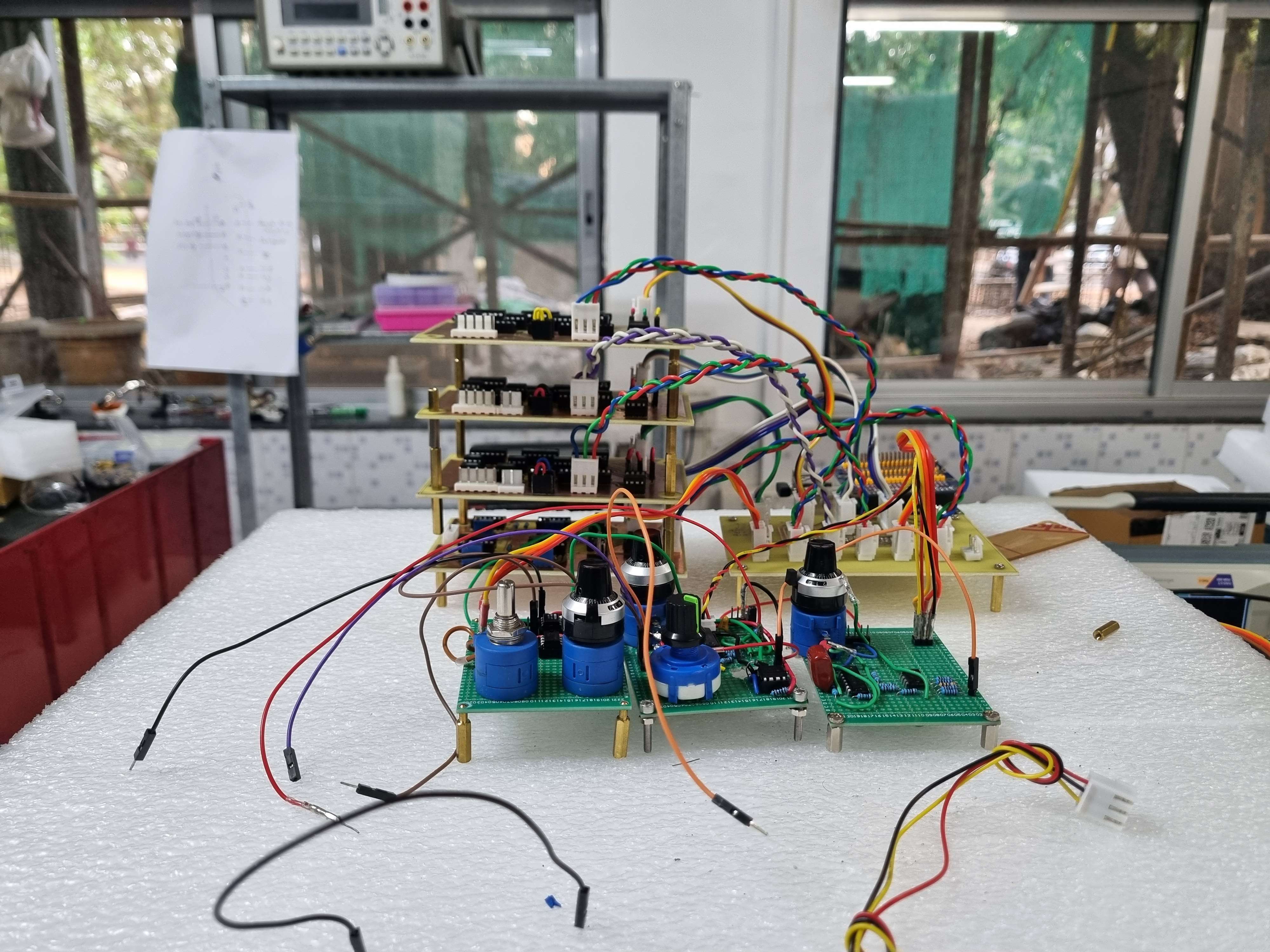 Home made STM electronics